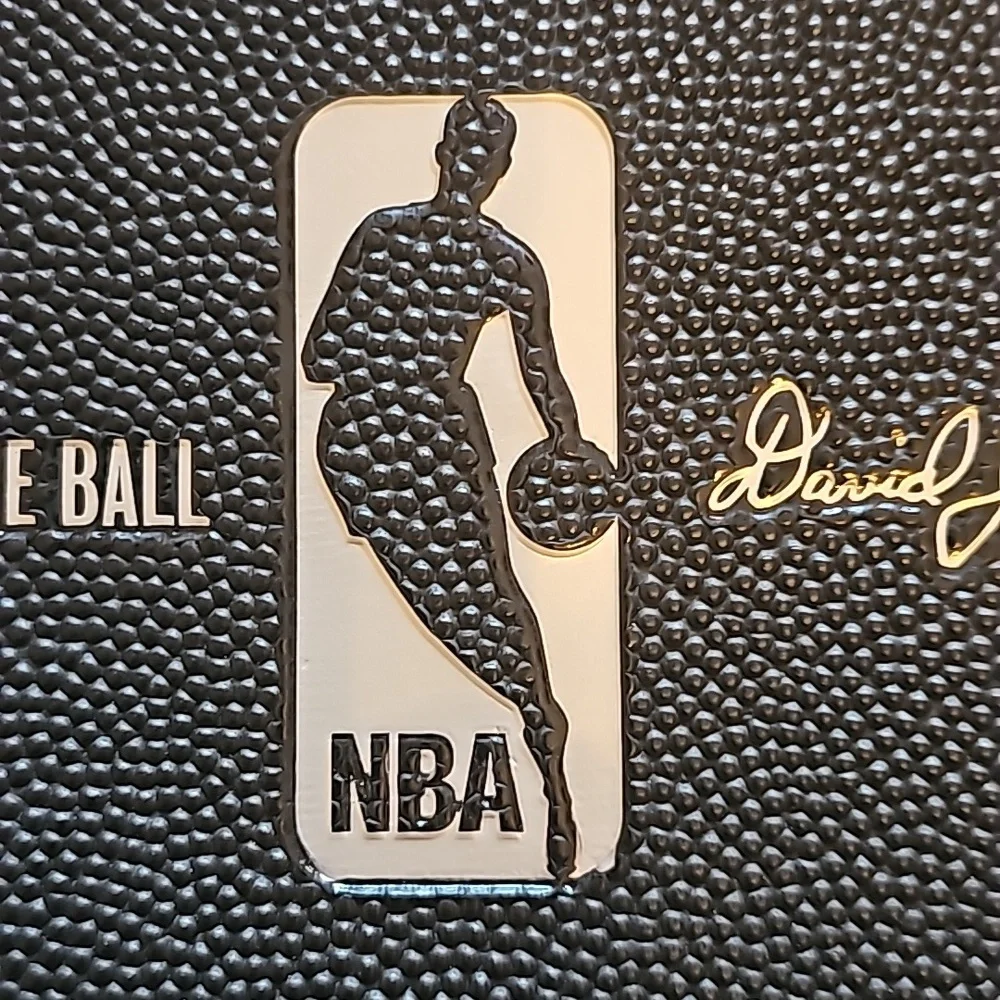 Spalding Official Game Ball NBA Portfolio Folder  David Stern Dallas Mavericks